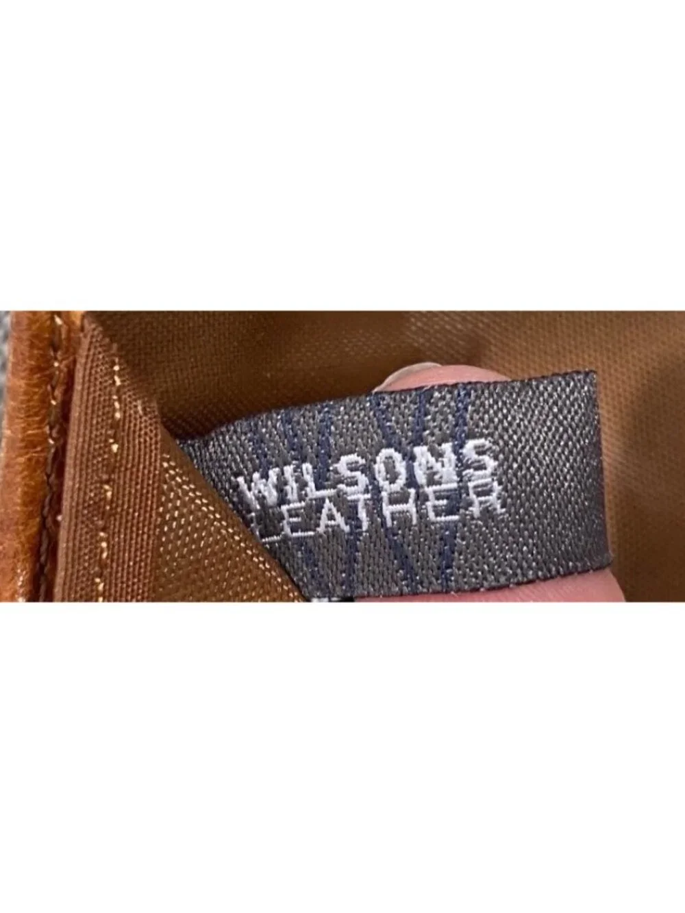 Wilsons Leather Genuine Leather Passport Holder 6x4 Inches Brown